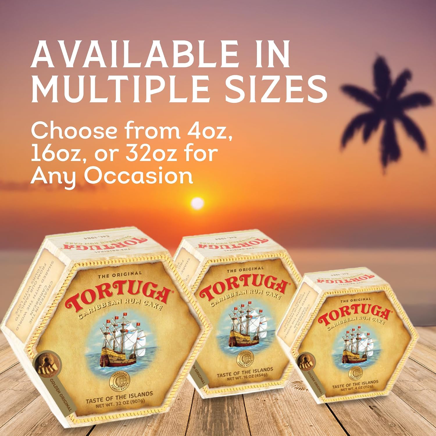 Tortuga Bolo De Rum Original Caribenho C/ Nozes - 454g