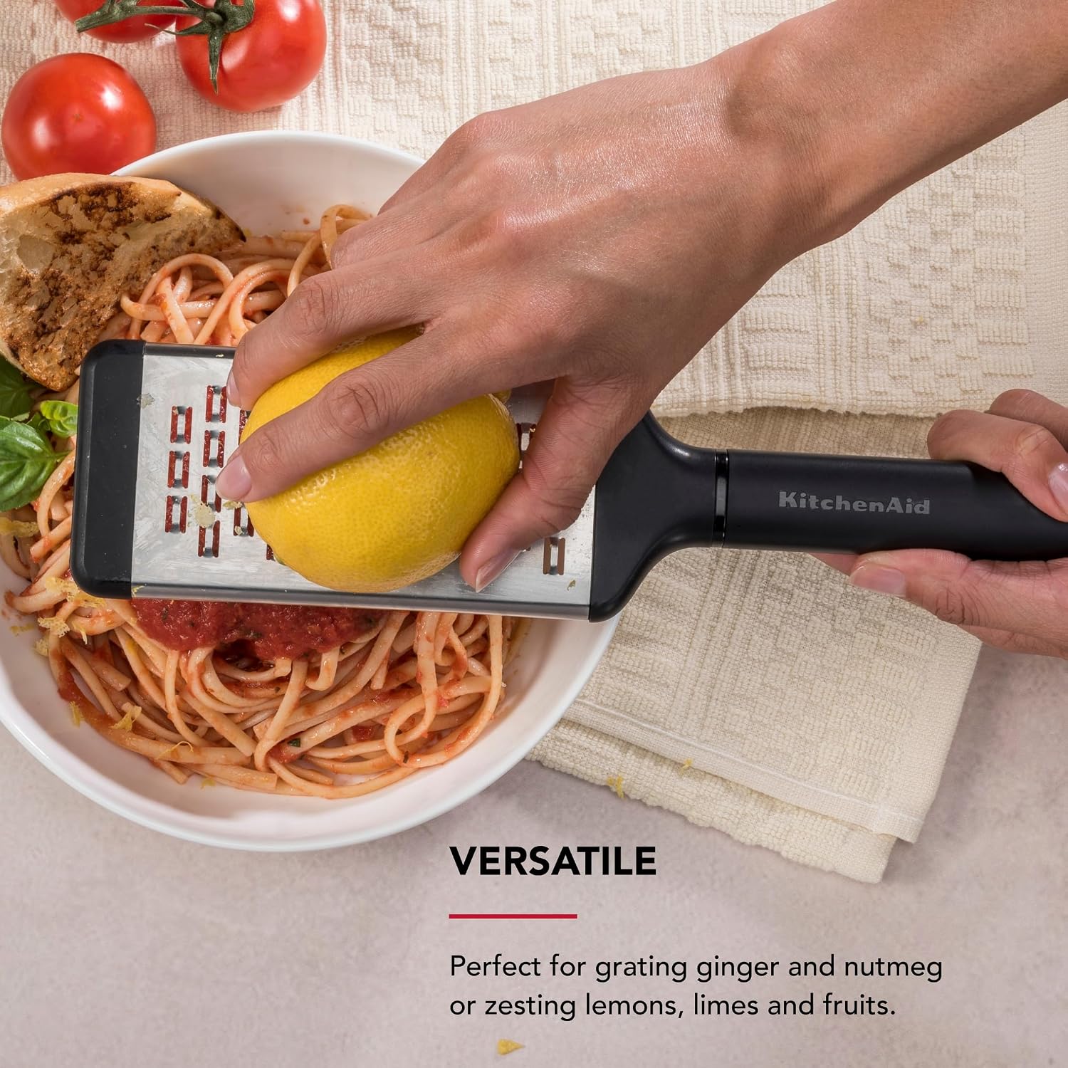 Ralador Classico Médio KitchenAid - 30cm Preto
