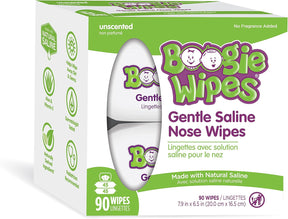 Boogie Wipes 90 lençinhos umedecidos com soro fisiológico  816167011403