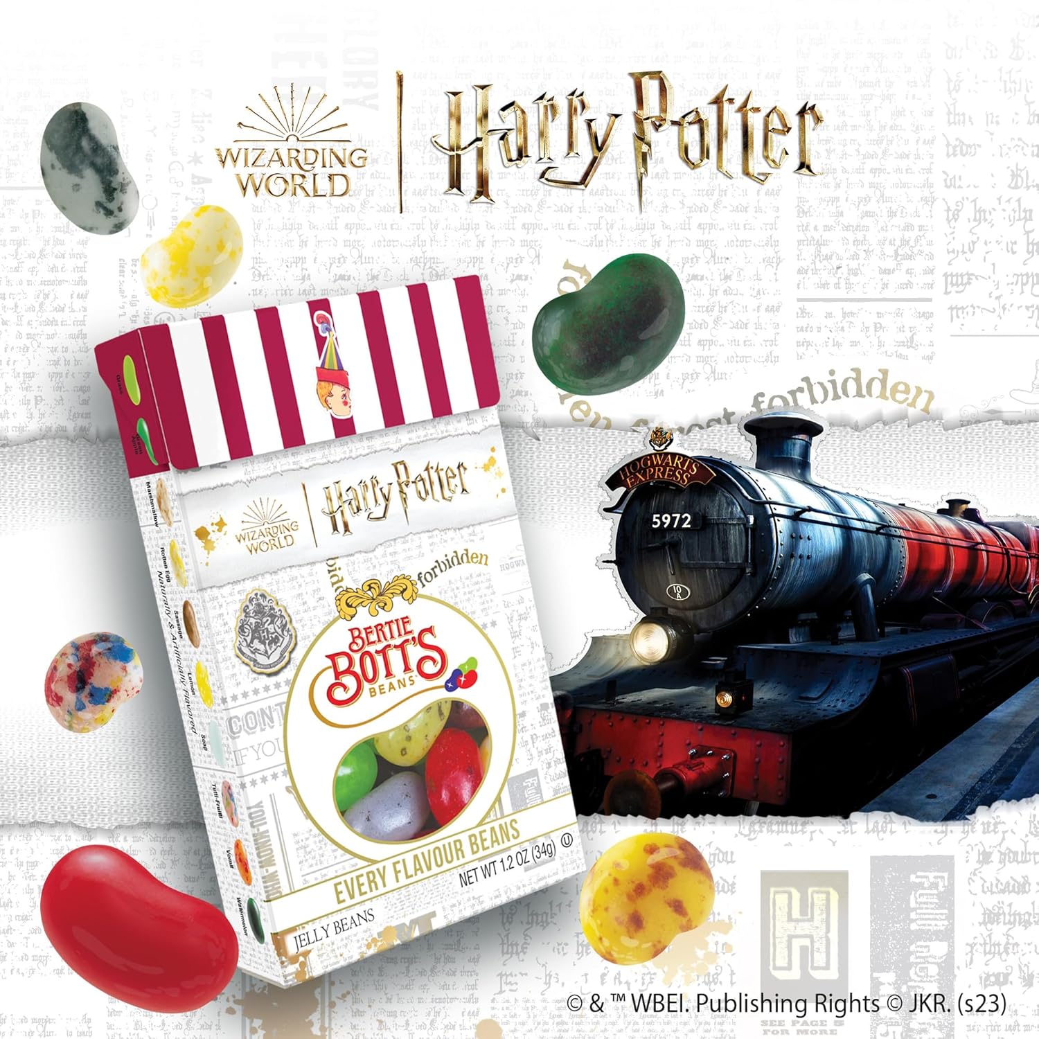 Harry Potter Beans Feijões Todos Sabores Jelly Belly