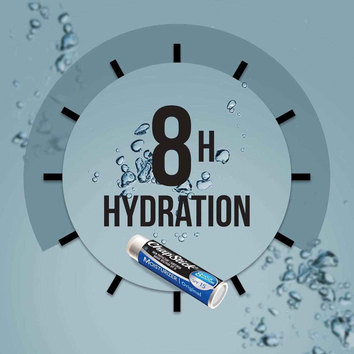 Chapstick - 3 Hidratantes Labiais Chap Stick Original - Fps 15