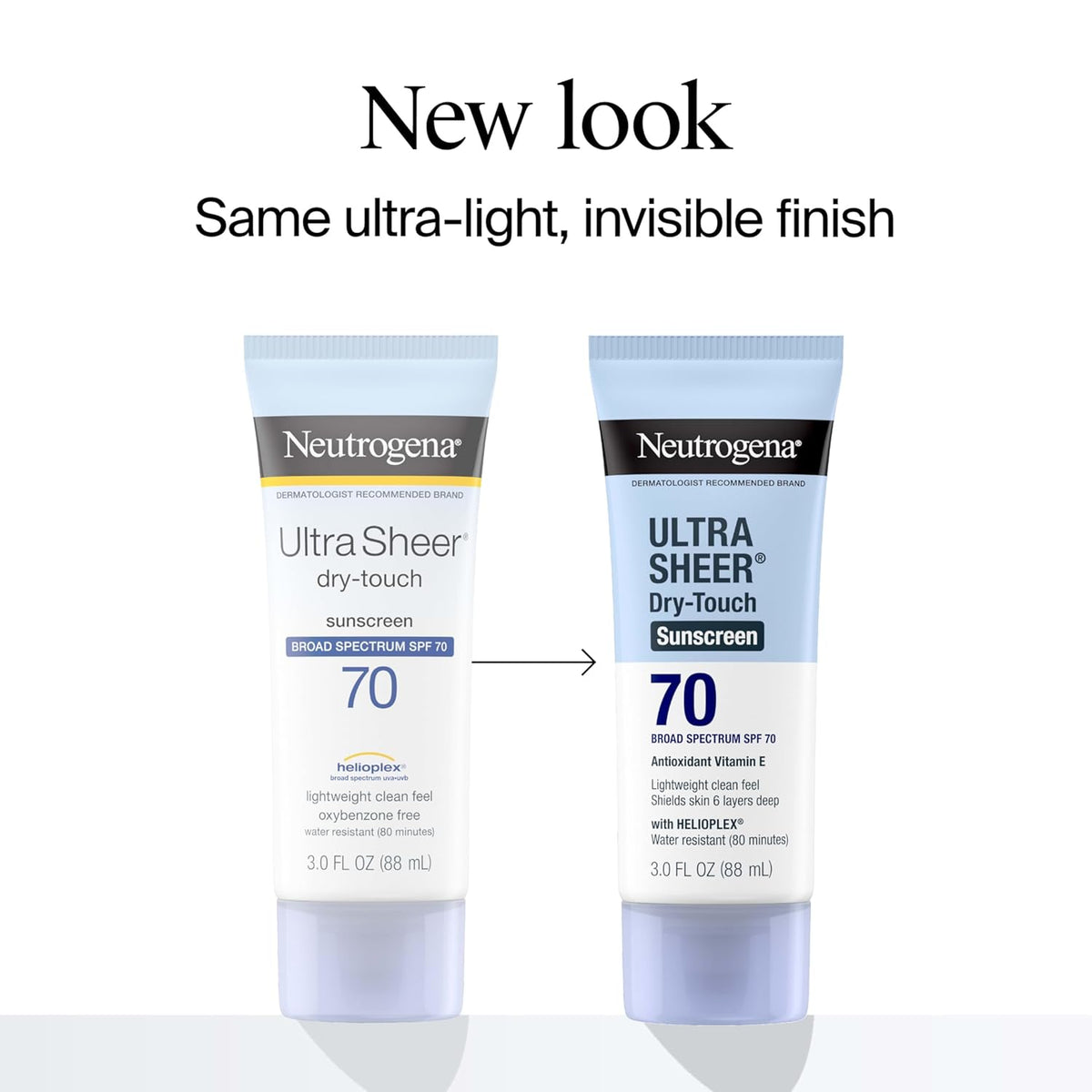Protetor Solar Facial Toque Seco Neutrogena Ultra Sheer 70 - 88Ml