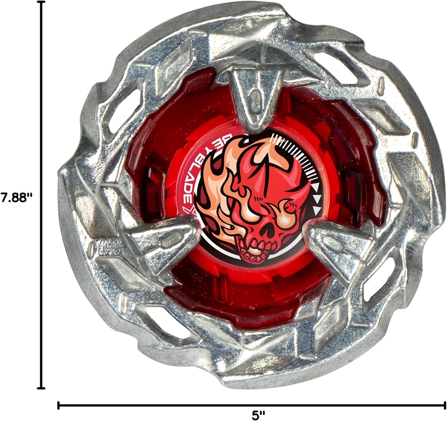 Beyblade X Scythe Incendio 4-60t - Hasbro Vermelho - Let It