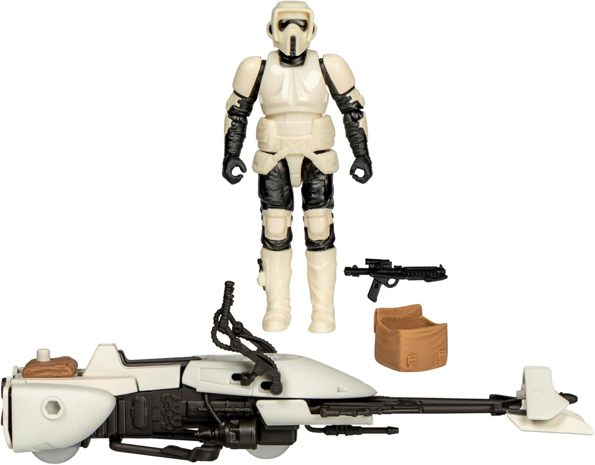 STAR WARS Epic World Action Scout Trooper e Speeder Bike