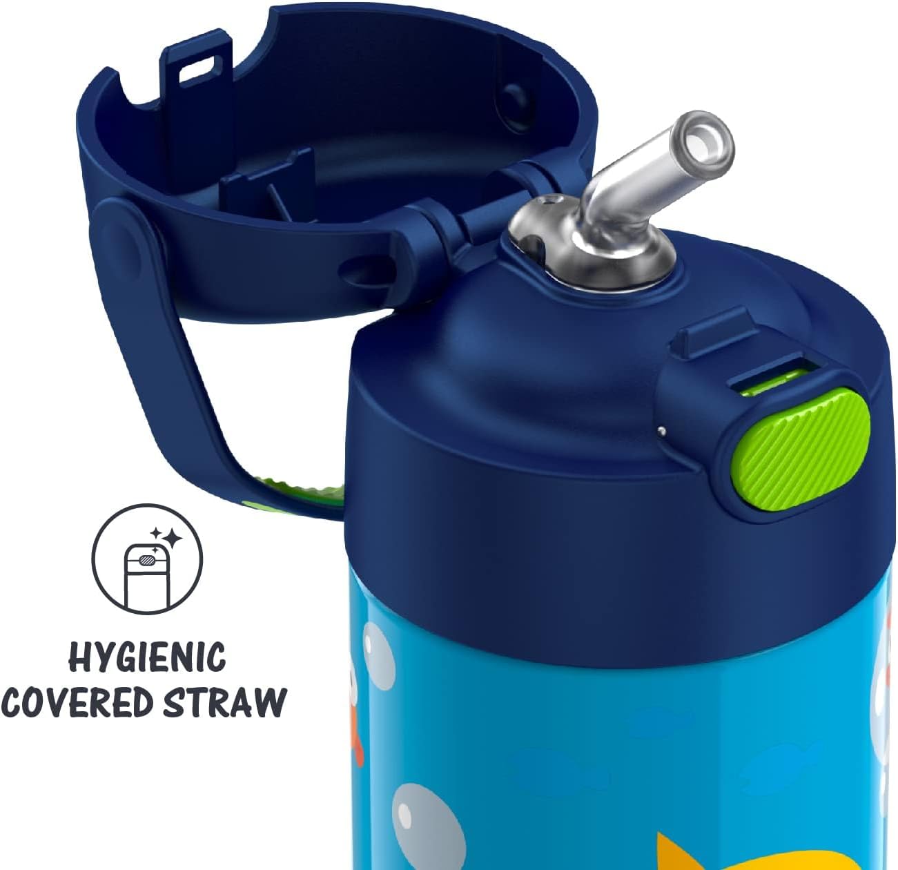 Thermos Funtainer Garrafa Têrmica 355ml Baby Shark Original