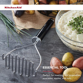 Kitchenaid Amassador De Batatas - 27cm Cor Preta