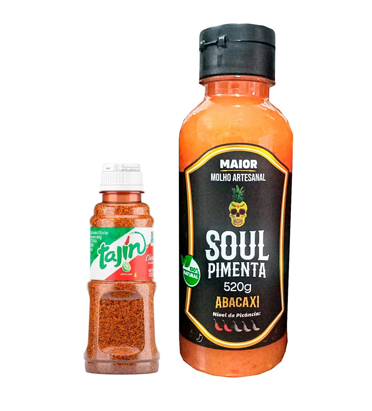 Tajin Seasoning Com Limão + Pimenta Abacaxi Artesanal Soul