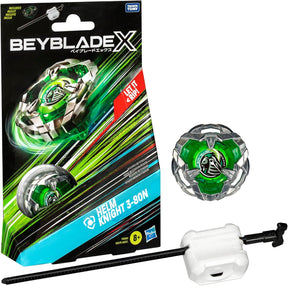 Beyblade X Helm Knight 3-80n Hasbro Let It - F 9581 - Verde