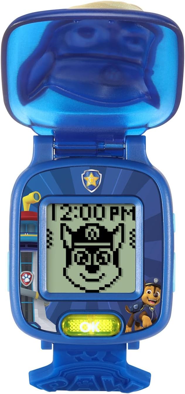 Relógio Vtech Chase Paw Patrol Learning P/ Crianças Cor Azul