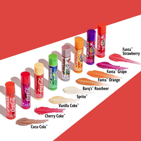 Coca-cola Lip Balm Hidratante Protetor Labial Brilho 8 Unid
