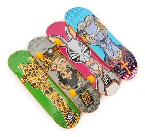 Tech Deck Finesse Fingerboard 4-pack Skate De Dedo