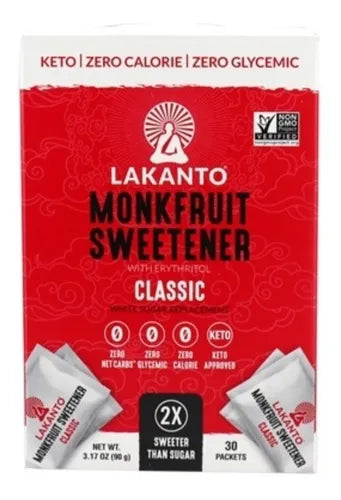Lakanto Classic Adoçante 90g. Pronta