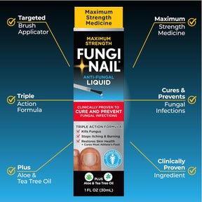 Esmalte Fungi Nail - Tratamento De Fungos Para Unhas - 30 Ml