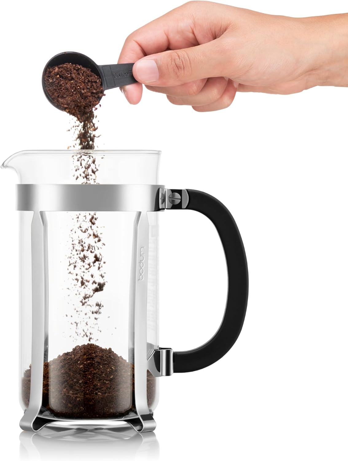Prensa Cafeteira Francesa Bodum Chambord Prata - 1 Litro