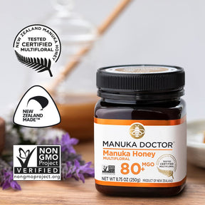 Mel Manuka Doctor Mgo 80+ Nova Zelandia 250g