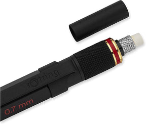 Lapiseira Rotring Mechanical 800+ Original 0.7mm - Preta