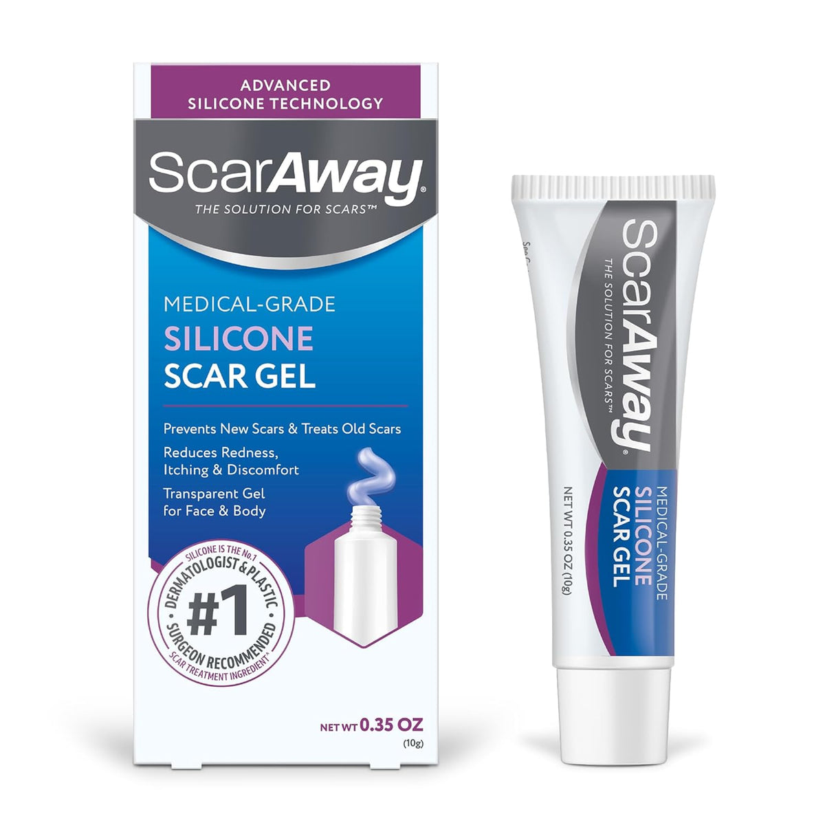 Scaraway Gel Silicone Pro - Tratamento Cicatrizes - 10g