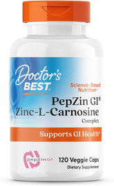 Carnosina De Zinco C/ Pepzin Gi 120 Caps Vegan Doctor's Best