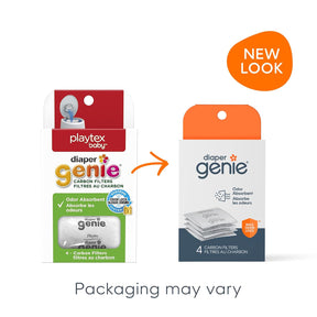 4 X Refis De Filtros De Carvão Diaper Genie - Refil