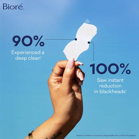 Biore Deep Cleansing Mascara Facial The C/14 Tiras p/ nariz