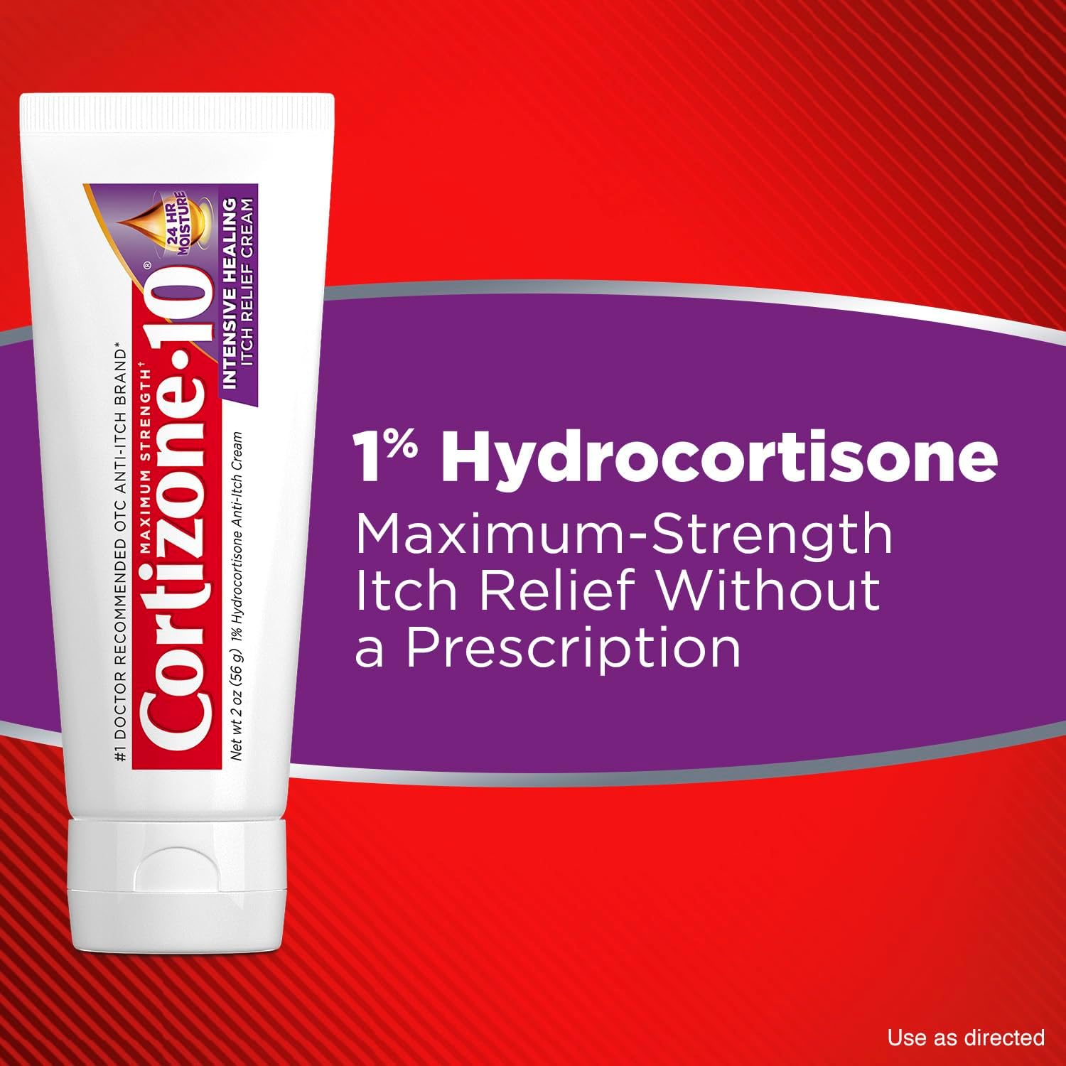 Cortizone 10, Creme Anti-coceira Potência Máxima 56 Gr ( Roxo)