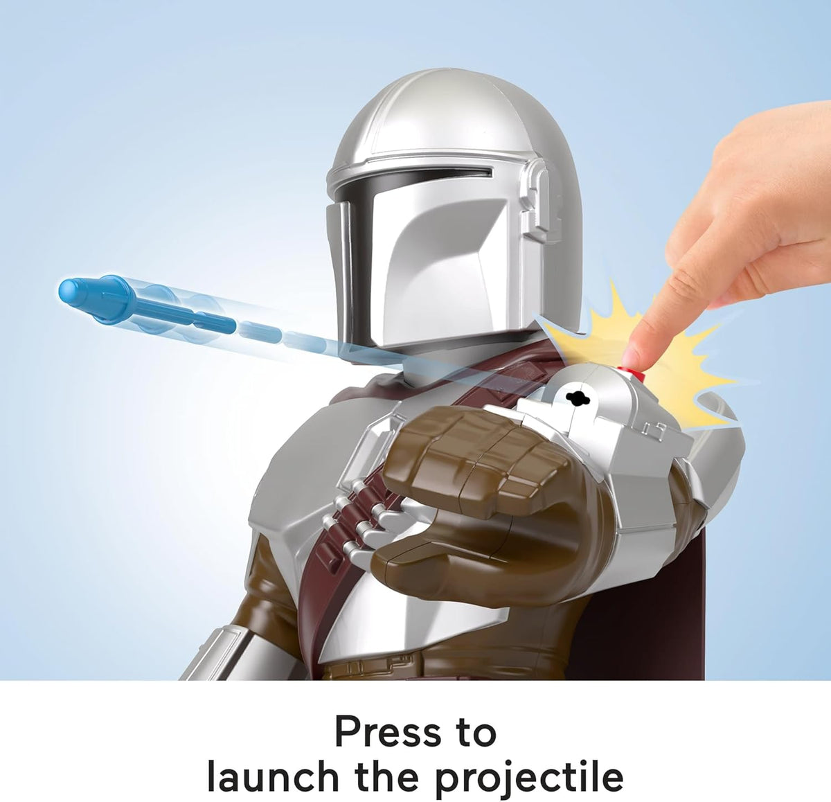 Imaginext Figura De Ação Fisher-Price Xxl Mandolorian