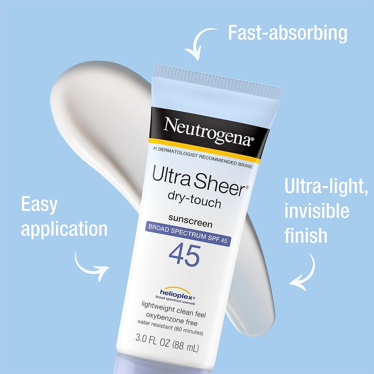Kit Protetor Solar Neutrogena Ultra Sheer Fps 45 88ml 2und