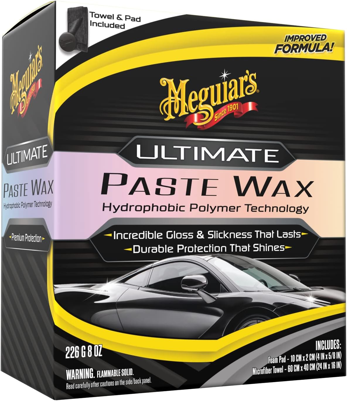 Meguiars - Ultimate Paste Wax - Cera Hidrofobica - G210608
