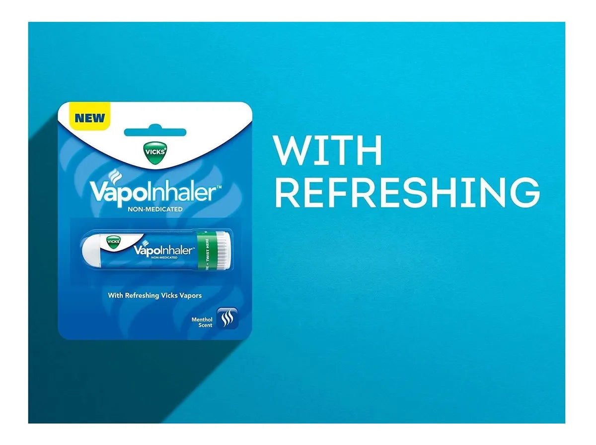 Vicks Vapoinhaler Inalador Nasal Portátil Congestão Nasal