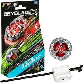 Beyblade X Scythe Incendio 4-60t - Hasbro Vermelho - Let It