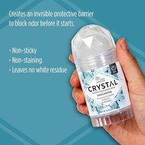 Crystal Desodorante Pedra 120g S/ Perfume Livre De Parabenos