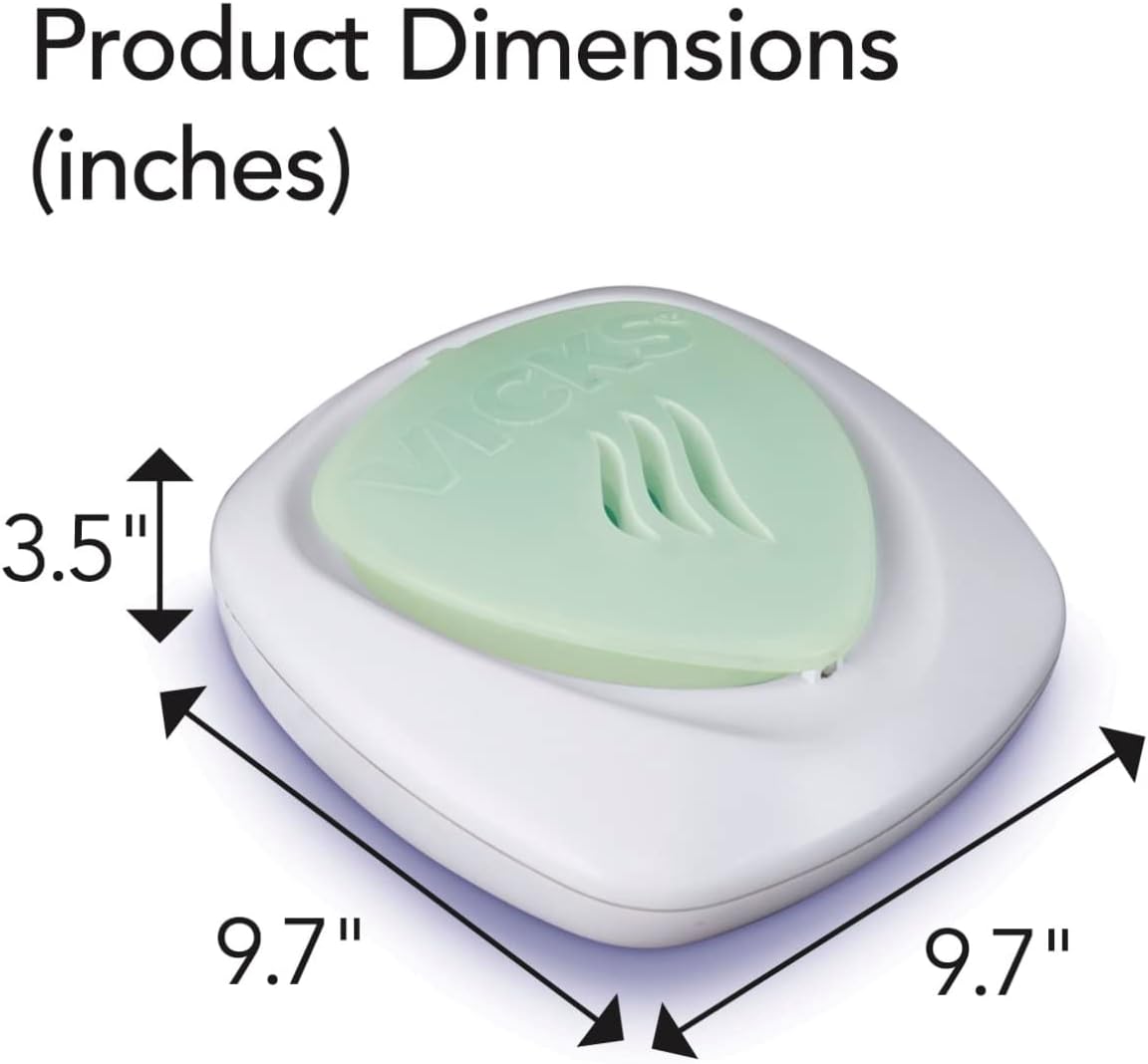 Vick Vaporizador Elétrico Com 5 Refis Waterless