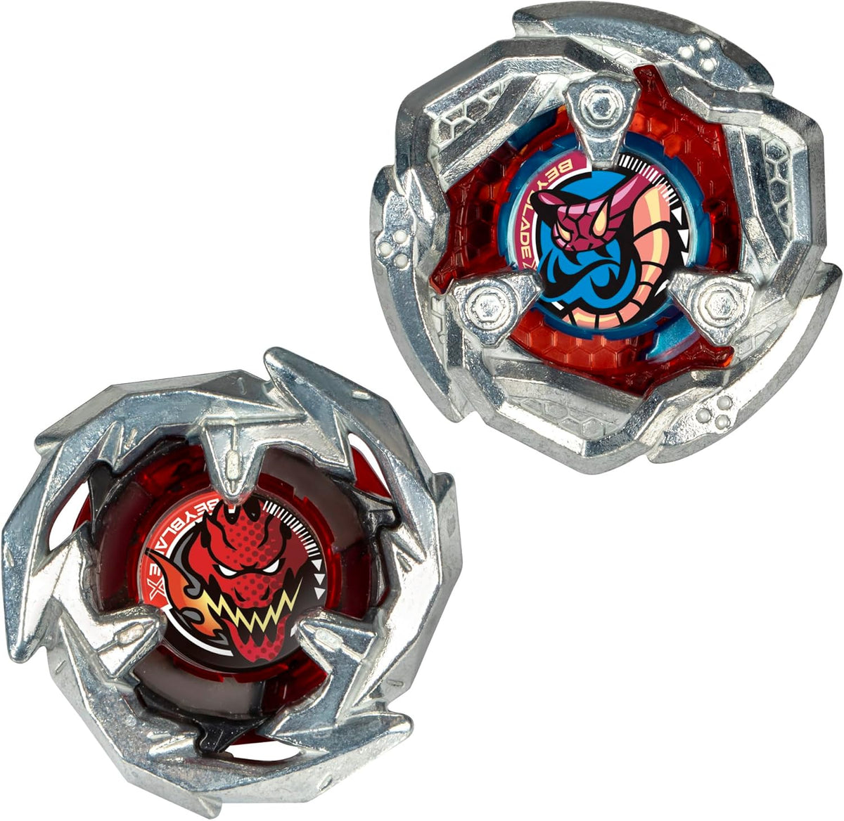 Kit 2 Beyblade X Tail Viper 5-800 Hasbro Sword Dran 3-60f