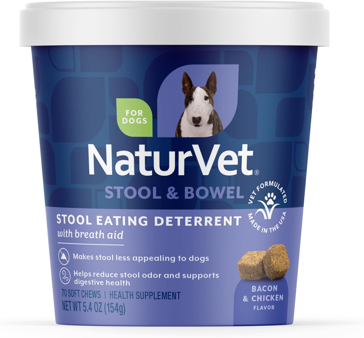 Naturvet Coprofagia Inibidor Vontade Comer Fezes Cães 154gr