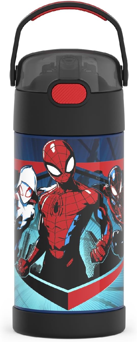 Thermos Funtainer - Garrafa Térmica Frio - F401 - Spiderman