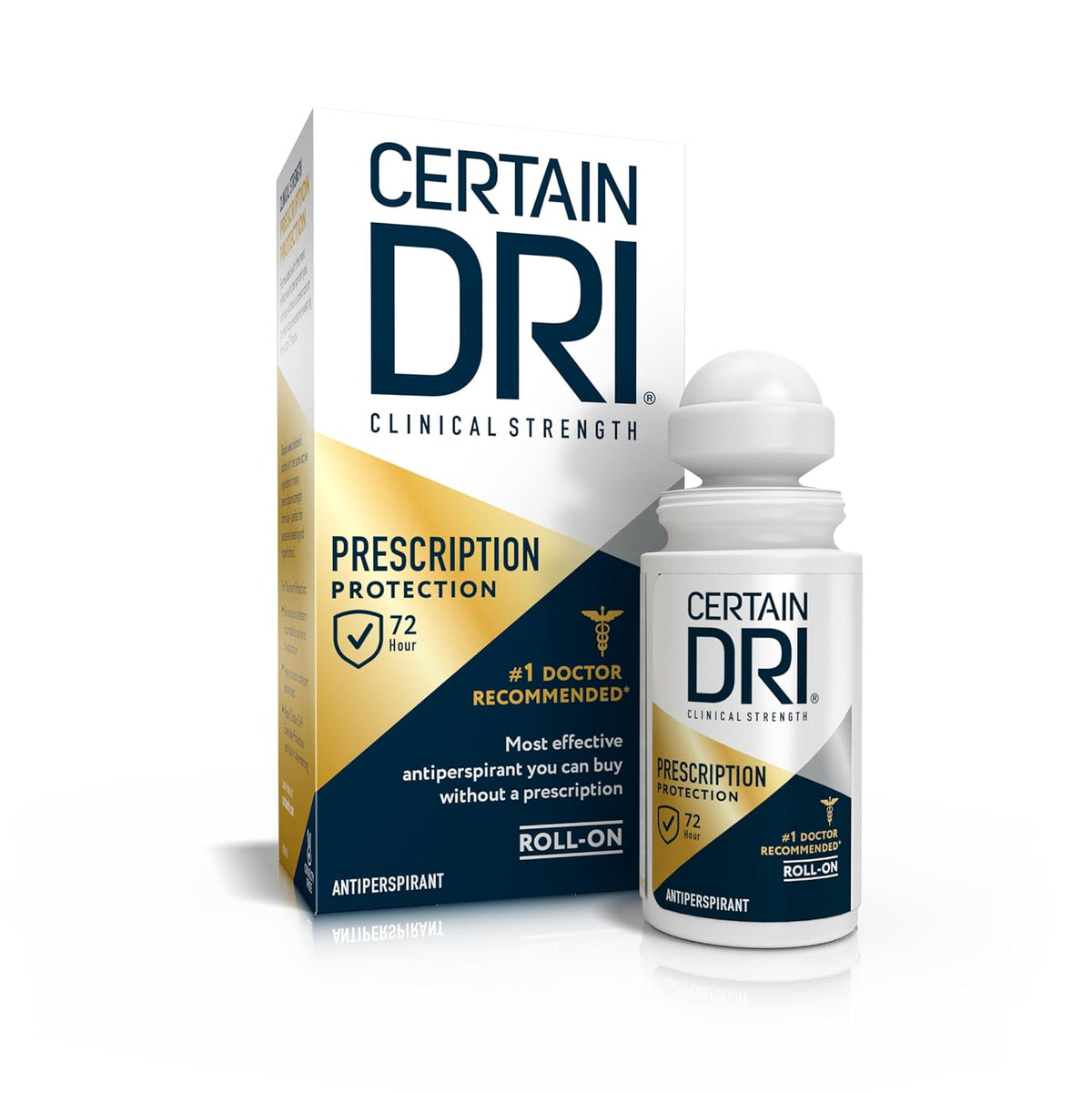Certain Dri Anti Transpiração Excessiva Hiperidrose Sudorese