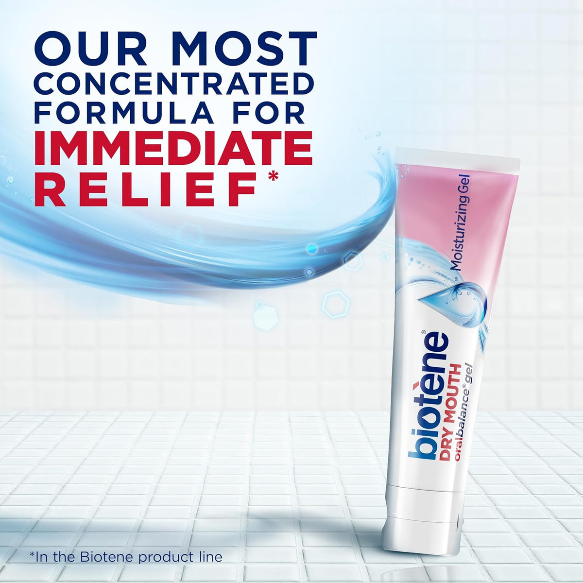 2 Unidades Biotene Oral Balance Gel Hidratante P/ Boca Seca