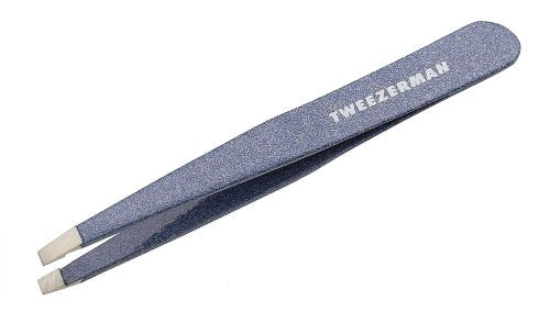 Pinça De Sobrancelhas Tweezerman  Azul Granito 9,5cm