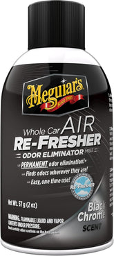 Meguiars G16402 Whole Air Re-fresher - Black Chrome Scent
