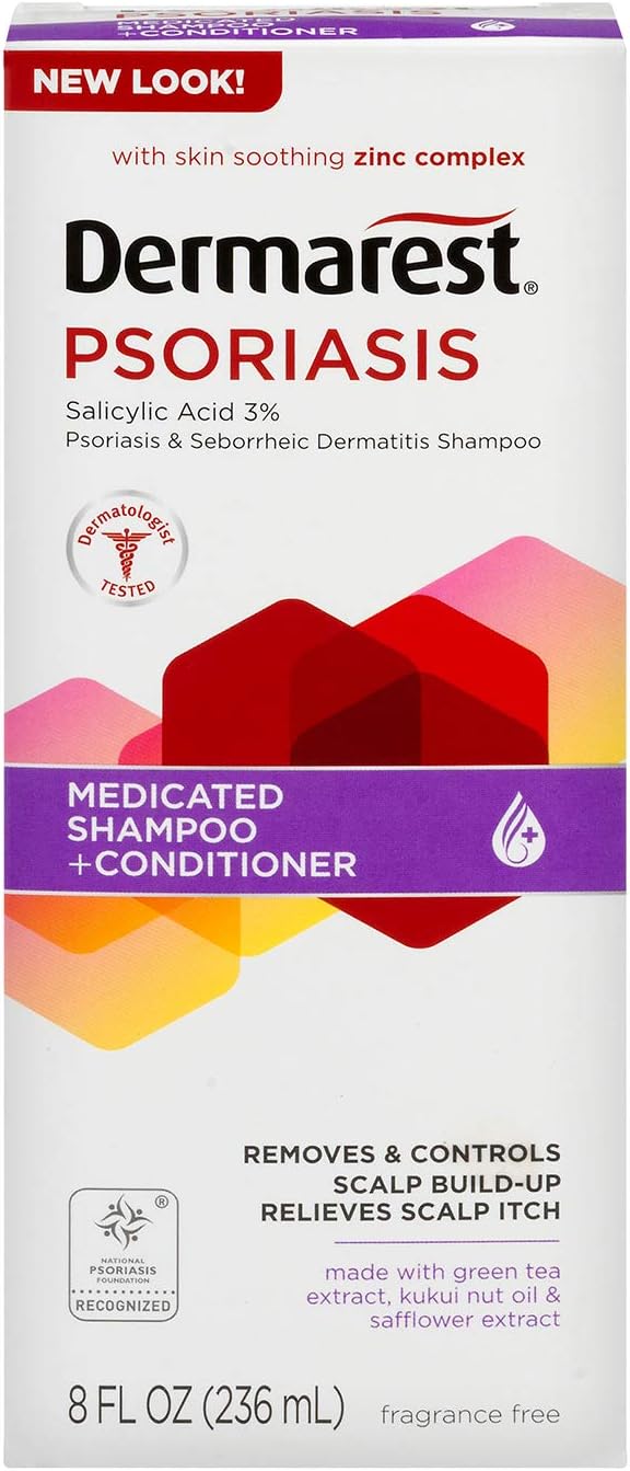 Dermarest Psoriasis Medicated Shampoo/condicionador 236ml