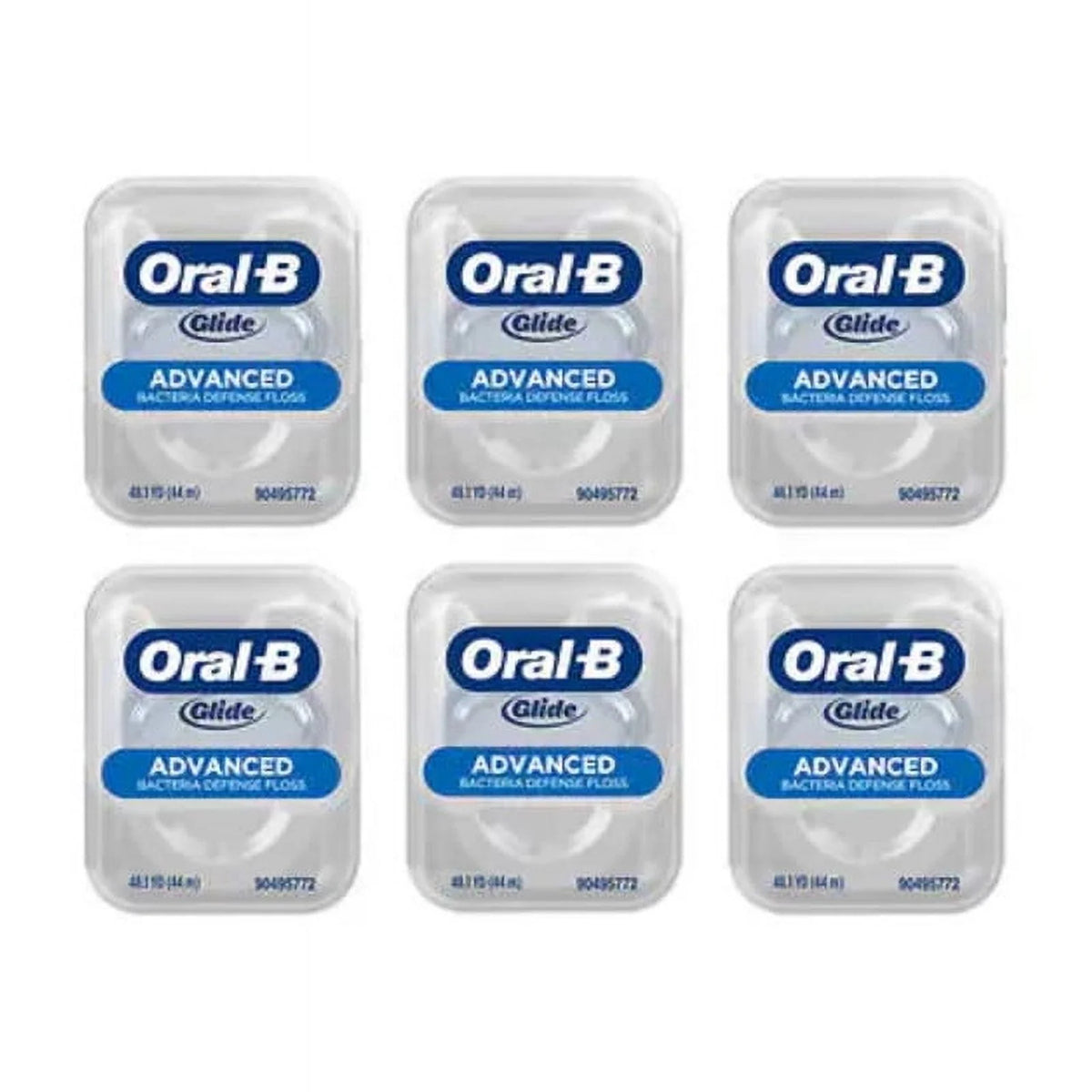 Fio Dental Oral B Glide Floss Advanced Kit C/ 6un (264m)