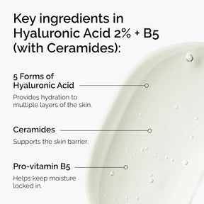 Sérum The Ordinary Ácido Hialurônico 2% + B5, 30ml 30+ Anos