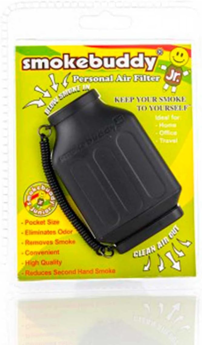Smoke Buddy Jr - Filtro Pessoal Tira Odor De Fumaça Cigarro - Preto