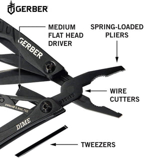Canivete Gerber Dime Multi Tools / Multi Ferramentas - Cores