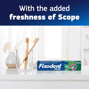 Creme Fixador De Dentadura Fixodent Plus Scope 57g - 1 Tubo
