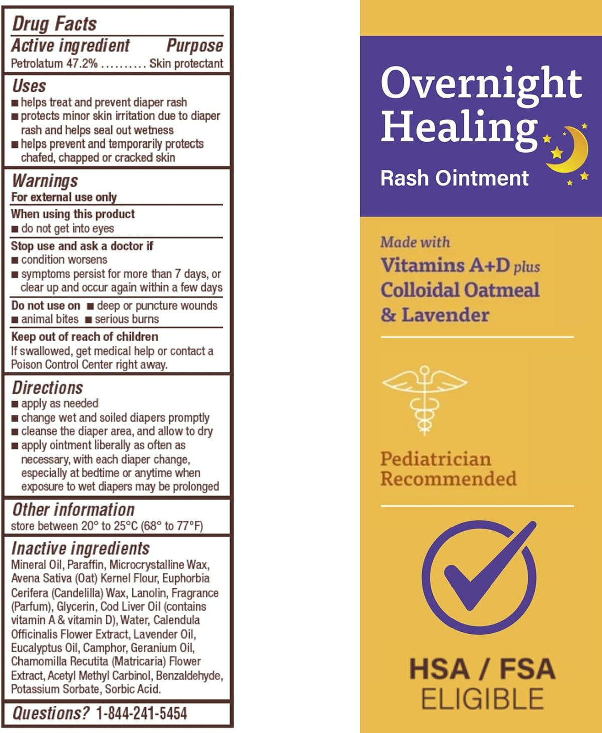 Creme P/ Cicatrização Noturna De Assaduras A+d 102gr
