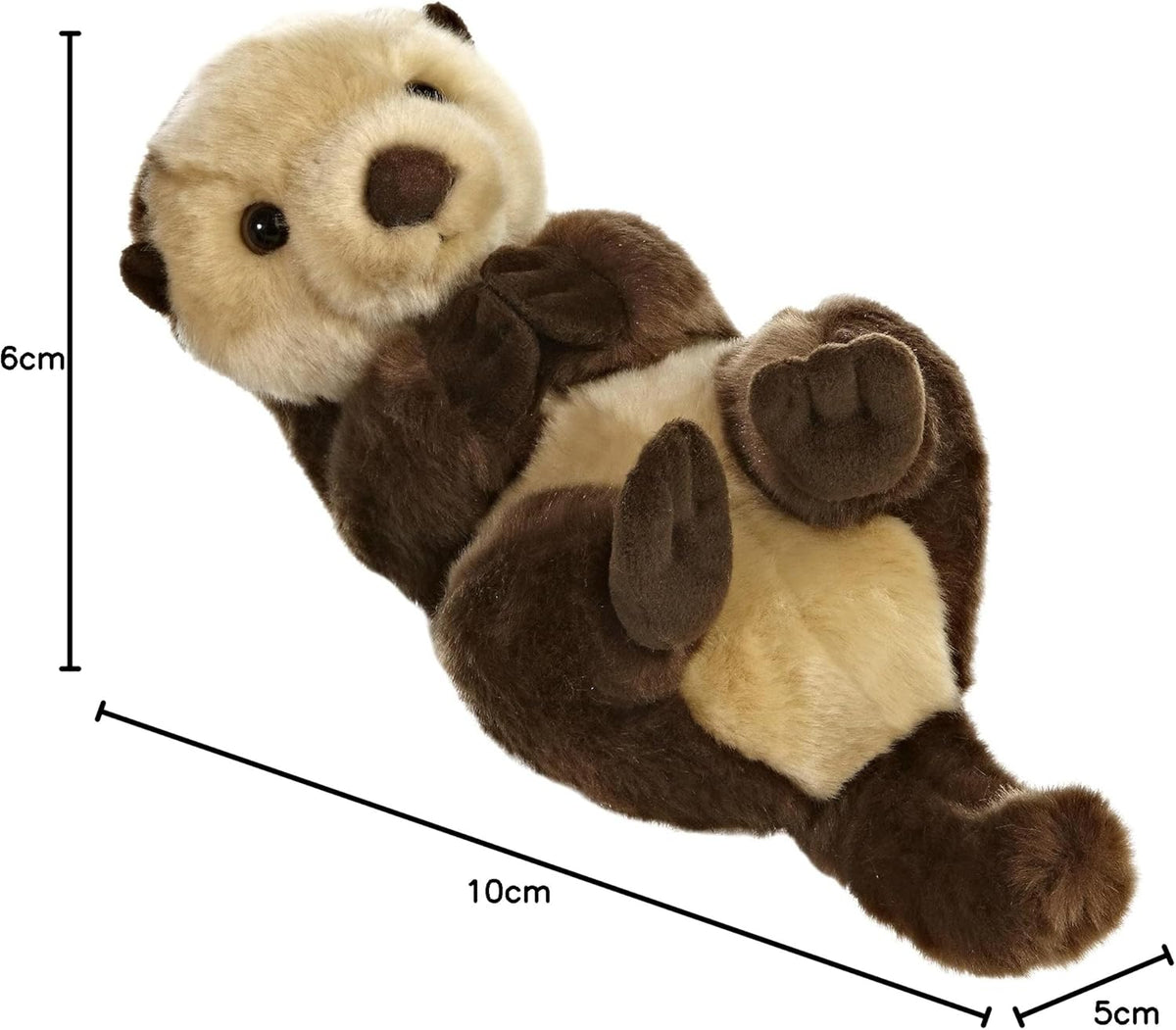 Pelúcia Miyoni Aurora - Lontra Marinha / Sea Otter