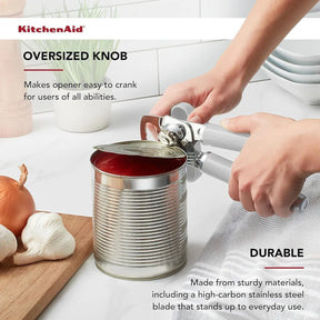 Abridor De Latas E Garrafas Kitchenaid - Cinza Claro 21CM