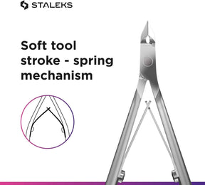 Alicate Cutícula Staleks Pro Profissional Smart 10 Ns-10-7mm