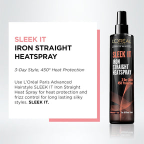 Loreal Sleek It Protetor Térmico - Cabelo Liso 3 Dias 170ml
